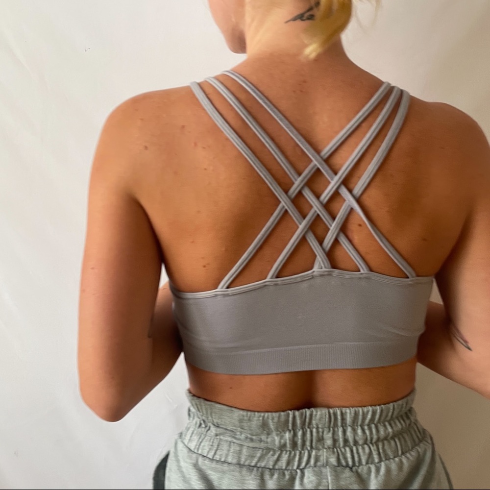 LF | Purple Netted Bralette - Picture 3 of 4